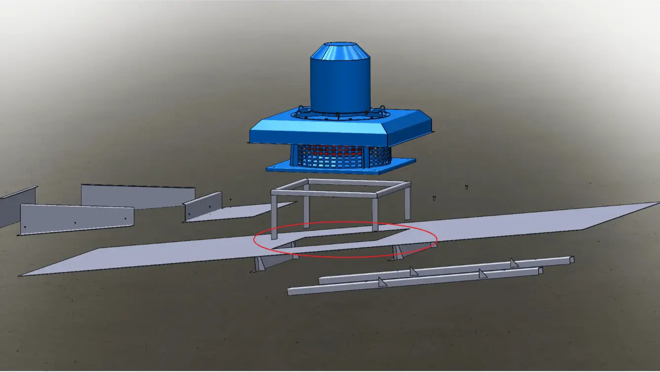 Centrifugal Fan Installation - Vimax - Step 1