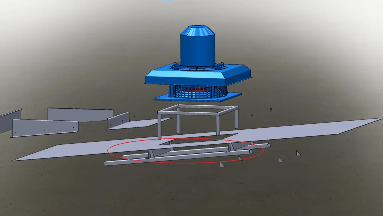 Centrifugal Fan Installation - Vimax - Step 2