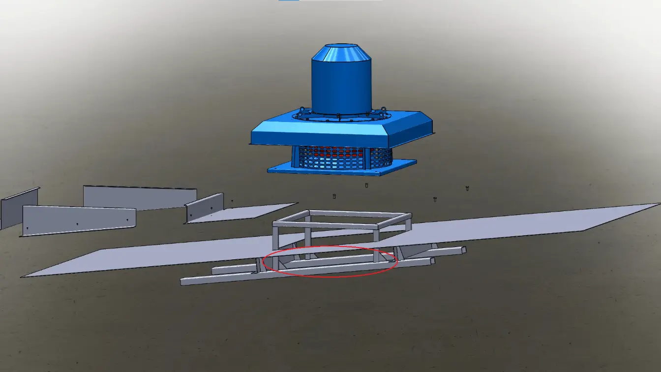 Centrifugal Fan Installation - Vimax - Step 4