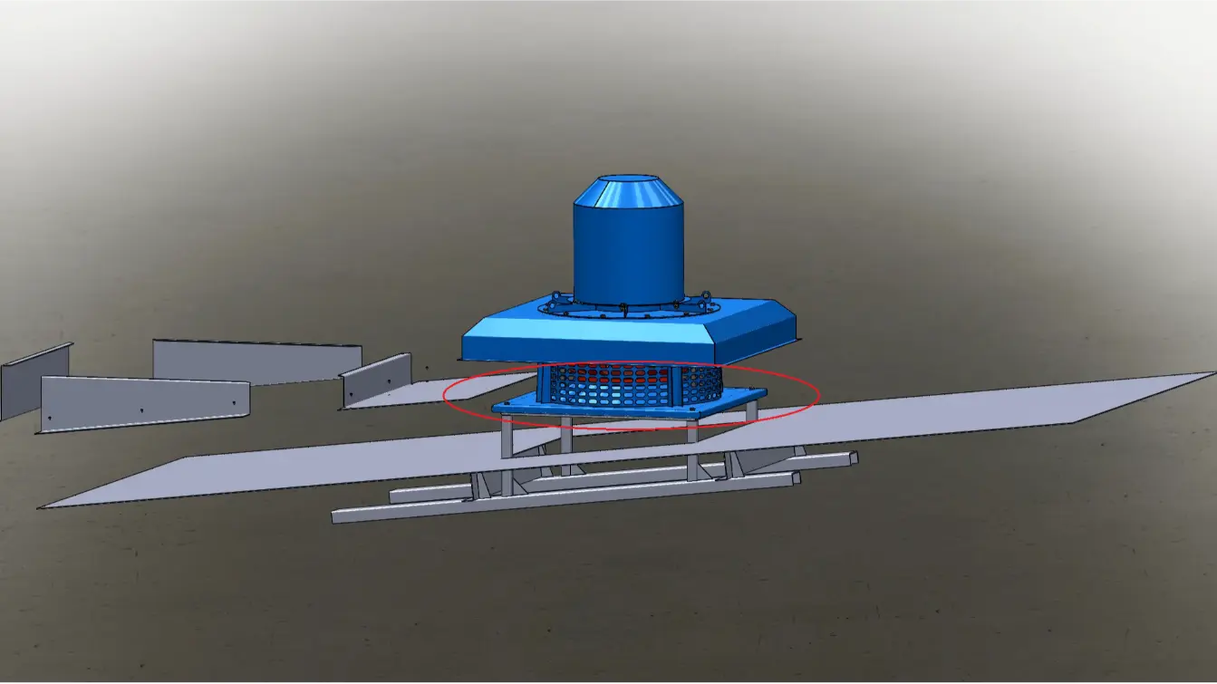 Centrifugal Fan Installation - Vimax - Step 5