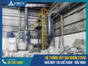 22KW Aluminum Dust Filter System - Green Recycling Factory - Vimax