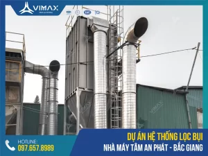Dust extraction system of Tam An Phat factory - Vimax