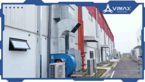 Fire prevention smoke exhaust fan project at MIBTECH Factory-Vimax