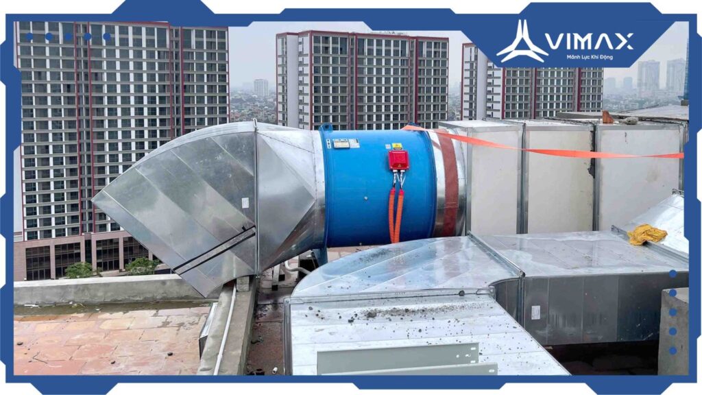 Fire protection fan project General Department of Engineering Z133-Vimax-1