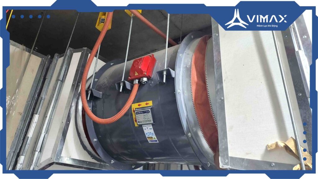Fire protection fan project for Nursing Home - Phuong Dong Hospital-Vimax-2