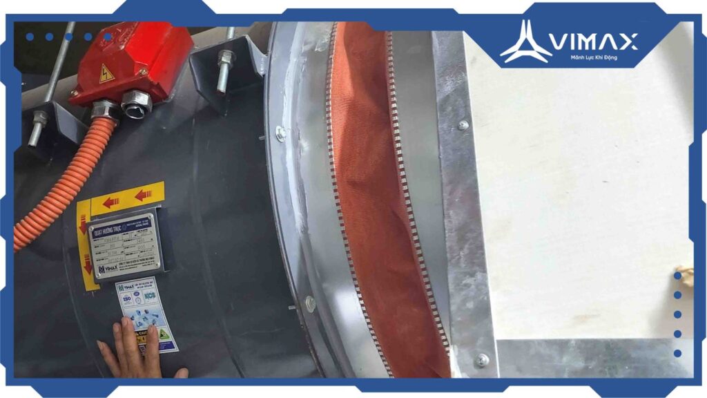 Fire protection fan project for Nursing Home - Phuong Dong Hospital-Vimax-3