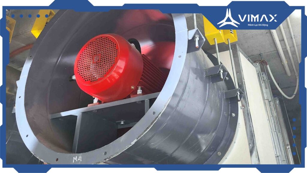 Fire protection fan project for Nursing Home - Phuong Dong Hospital-Vimax-4