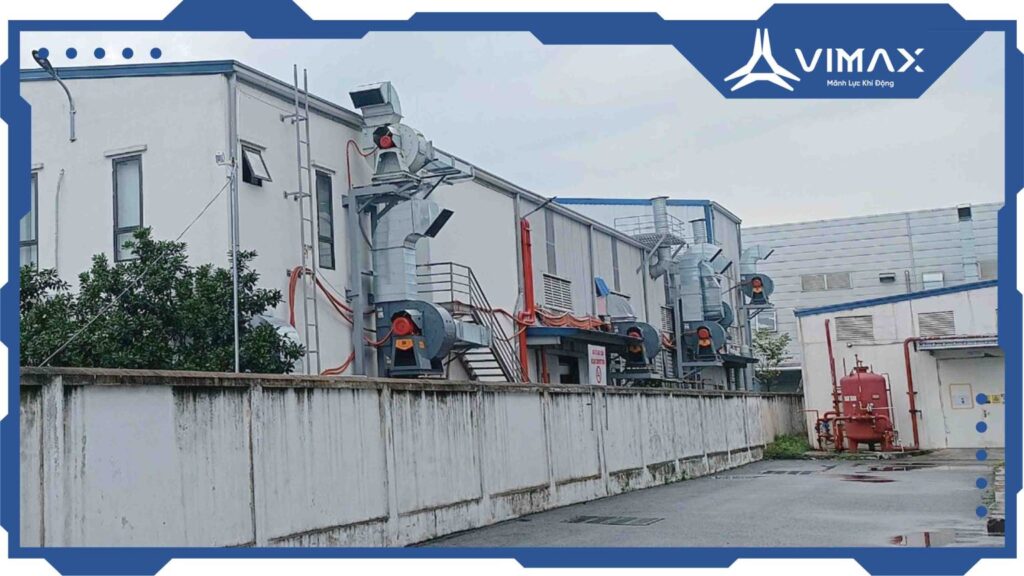 Fire protection fan project of Phuong Dong Plastic Factory-Vimax-2