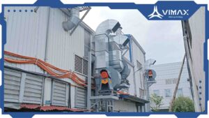 Fire protection fan project of Phuong Dong Plastic Factory-Vimax