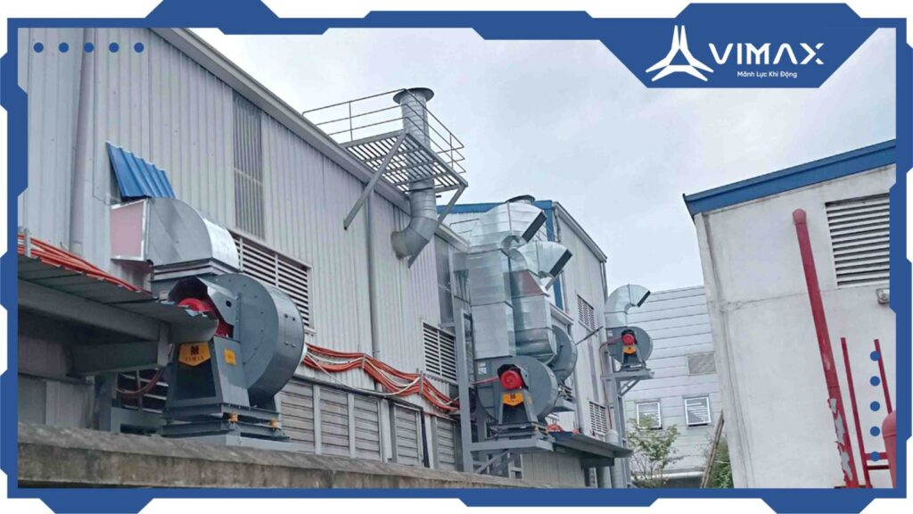 Fire protection fan project of Phuong Dong Plastic Factory-Vimax-1