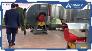 Fire protection fan project of Thai Nguyen Provincial Tax Department-Vimax-1