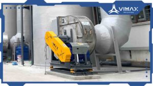 Fire protection industrial fan project at Vinh Lien factory-Vimax