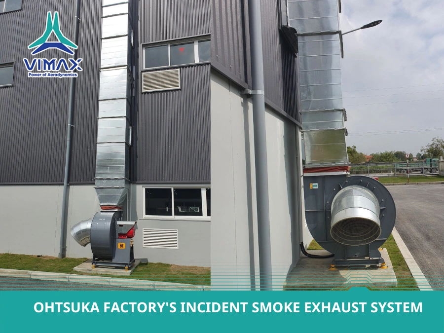 OHTSUKA Factory's Incident Smoke Exhaust System
