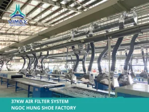 37KW Air Filter System Ngoc Hung Shoe Factory