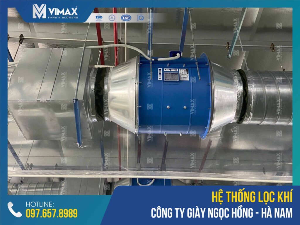 Air Filtering System Of Ngoc Hong Shoe Factory - Ha Nam - Vimax - 2