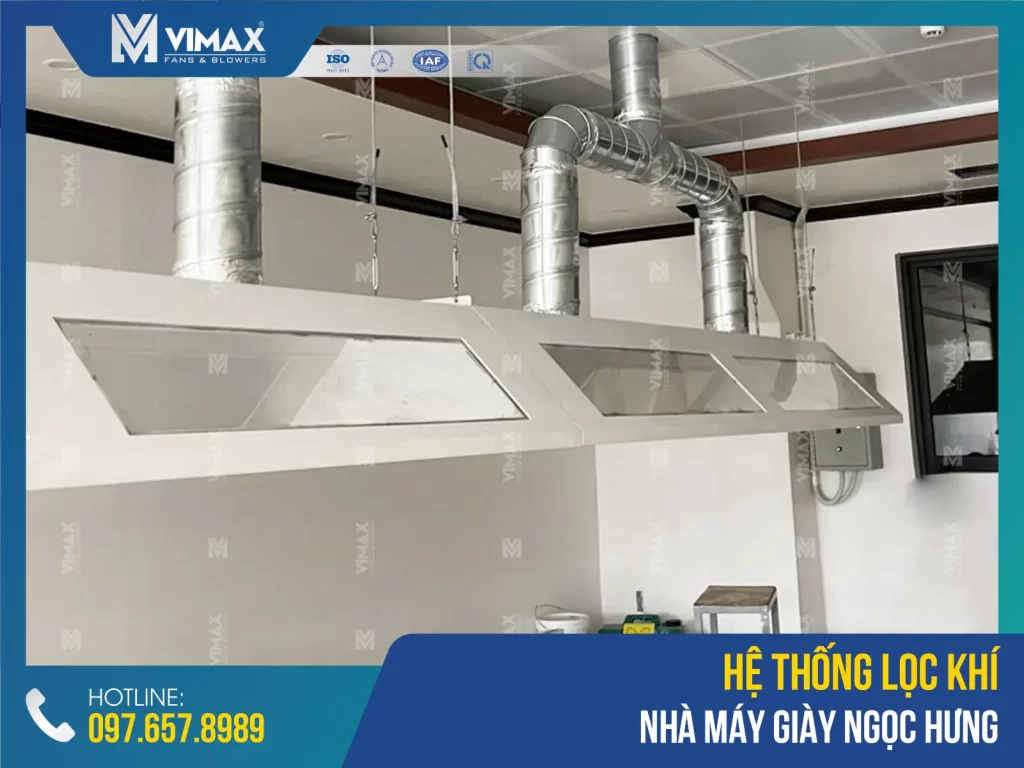 Air Filtering System Of Ngoc Hung Shoe Factory - Vimax - 1