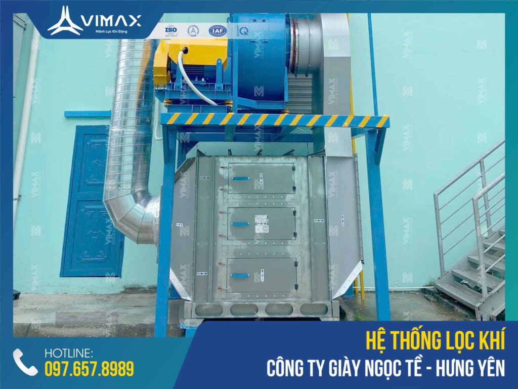Air Filtering System Of Ngoc Te Shoe Factory - Hung Yen - Vimax - 1