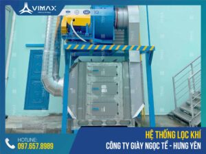 Air Filtering System Of Ngoc Te Shoe Factory - Hung Yen - Vimax - 1