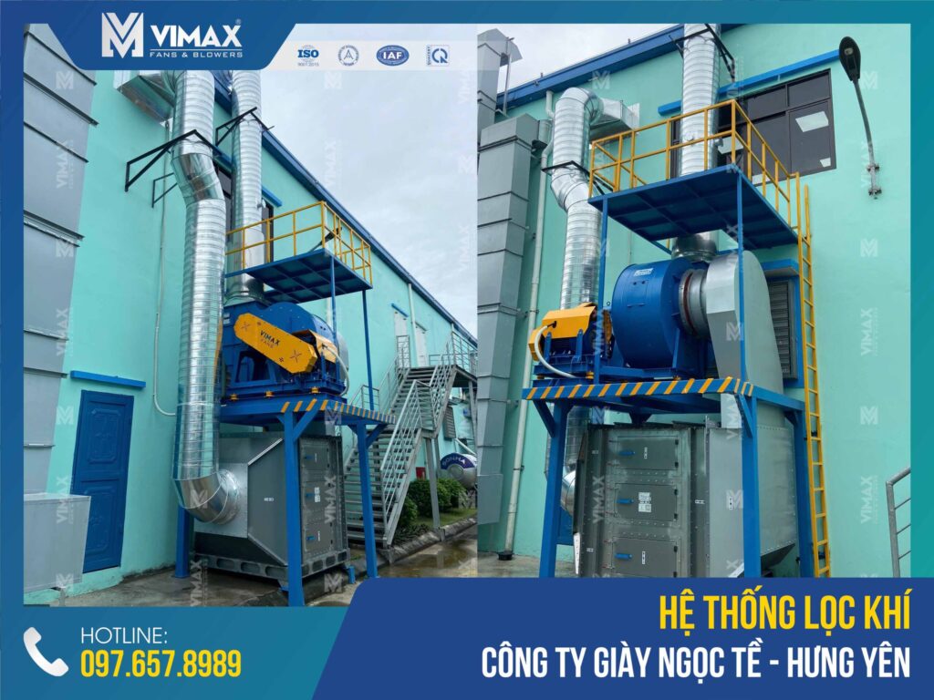 Air Filtering System Of Ngoc Te Shoe Factory - Hung Yen - Vimax - 2