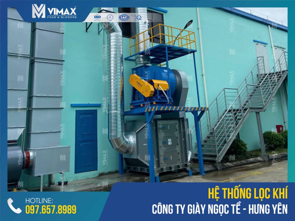 Air Filtering System Of Ngoc Te Shoe Factory - Hung Yen - Vimax - 3