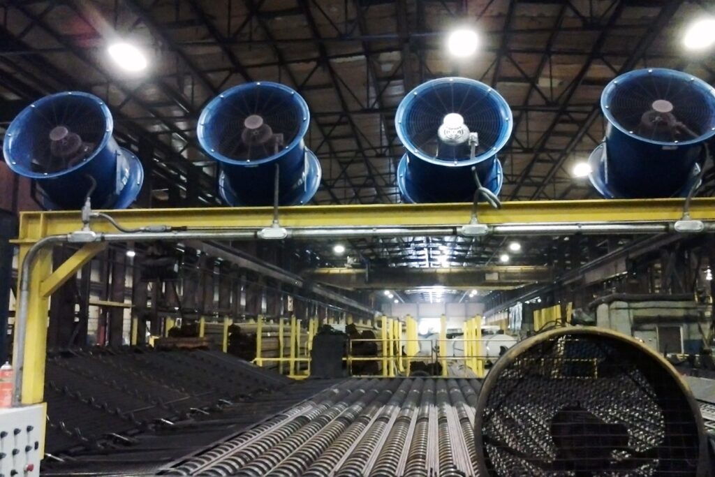 Applications of Industrial Fans in the Material Processing Industry - Vimax