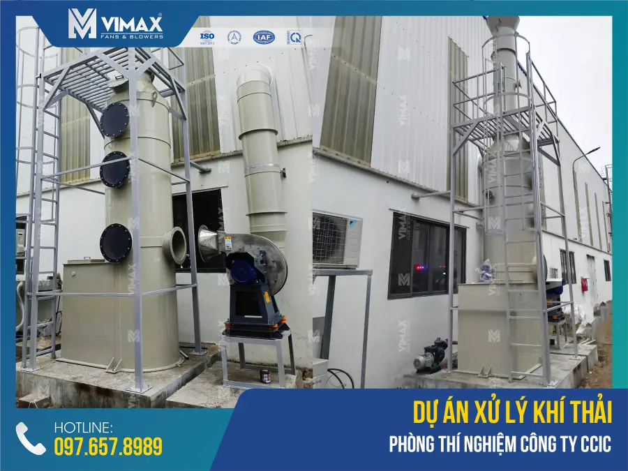 CCIC Laboratory Air Filtering System - Hai Phong - Vimax - 2