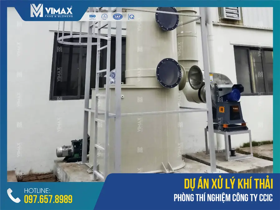 CCIC Laboratory Air Filtering System - Hai Phong - Vimax - 3
