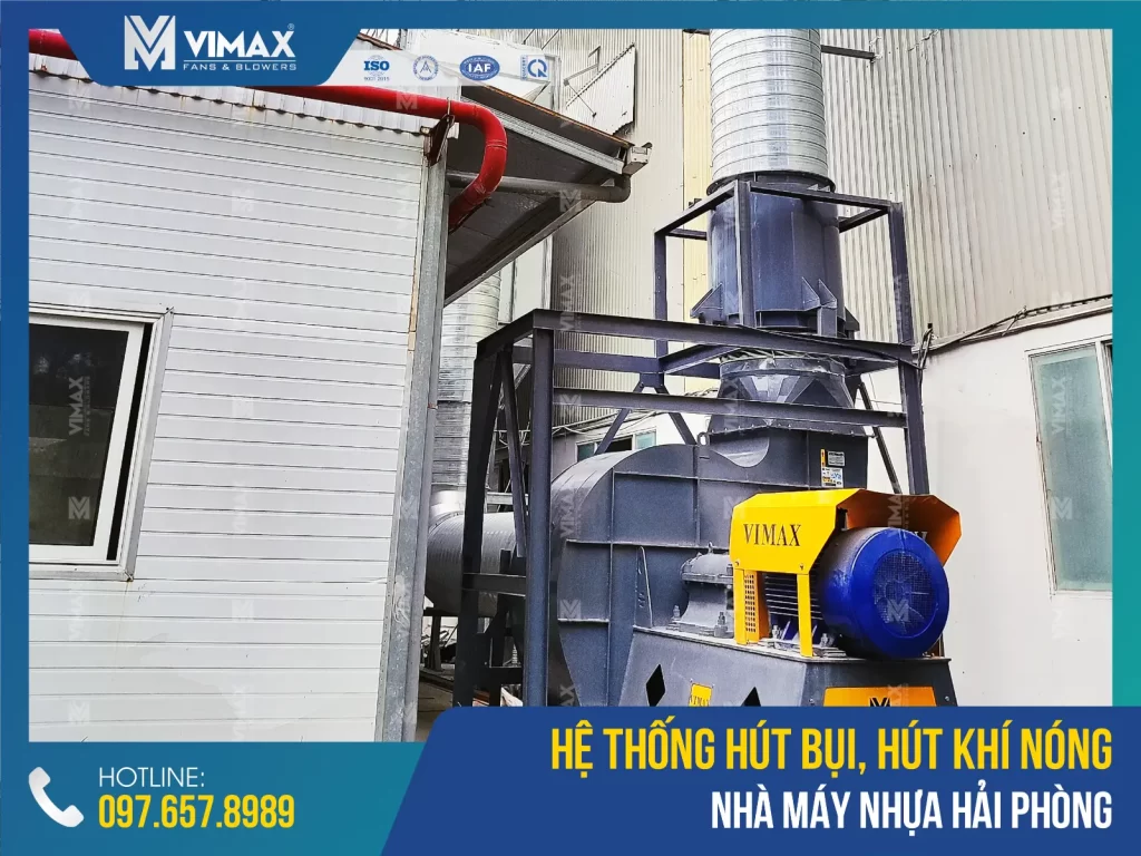 Dust Extraction And Air Filter System Of Hai Phong Plastic Factory - Vimax - 2