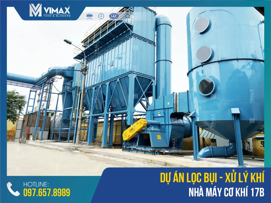 Dust Filtering System - Gas Treament Factory 17B - Vimax - 2