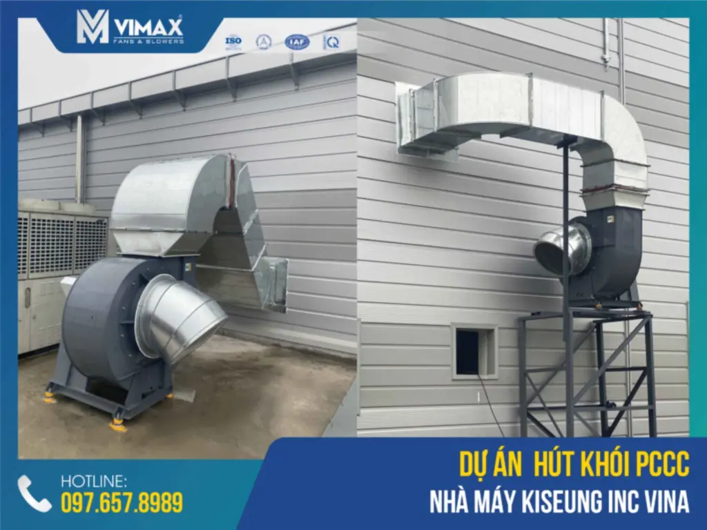 Fire Exhaust Project Of Kiseung INC Vina Factory - Vimax - 2