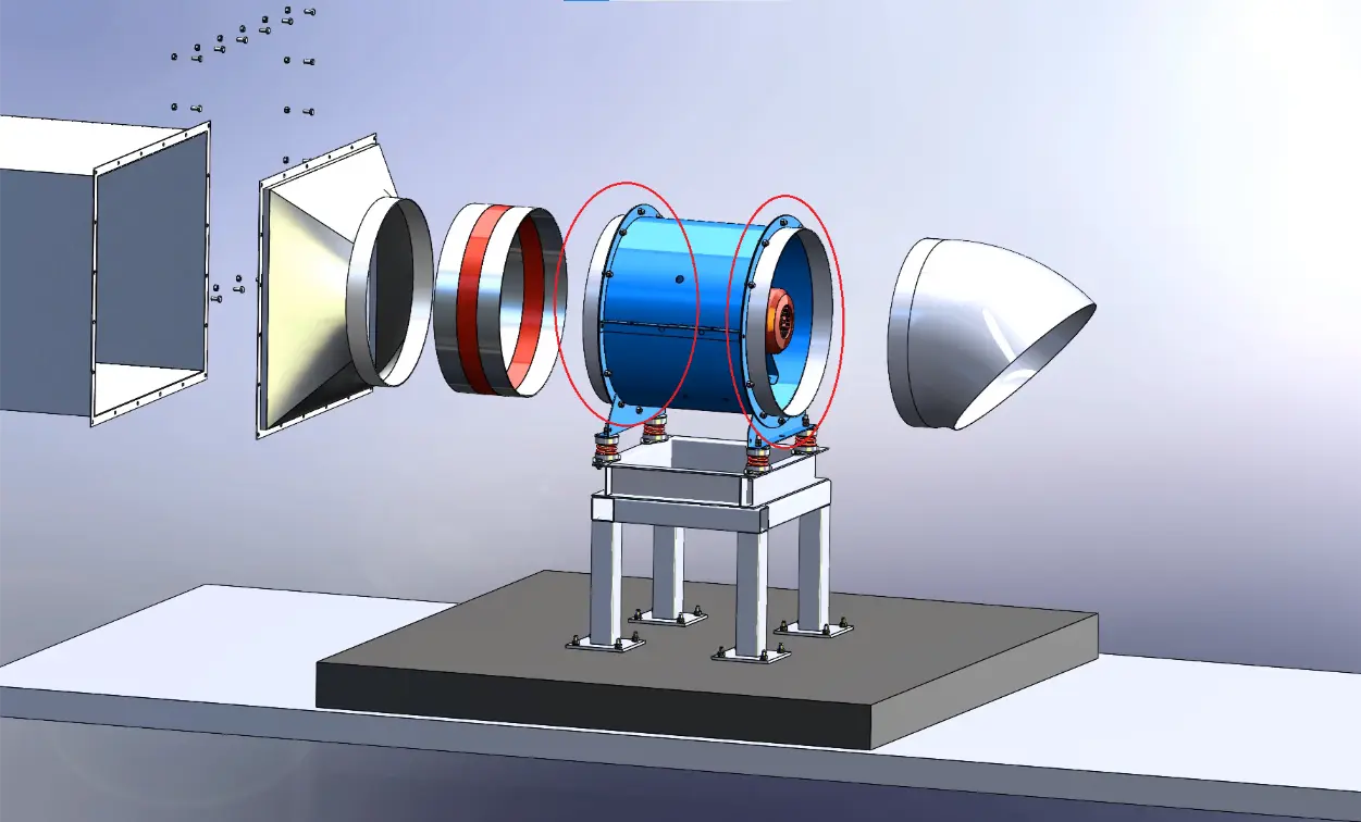 Installation Axial Fans - Vimax Step 5