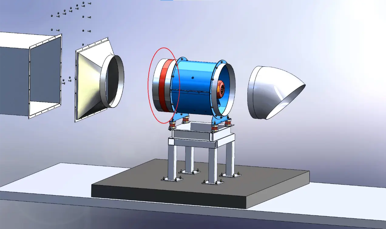 Installation Axial Fans - Vimax Step 6
