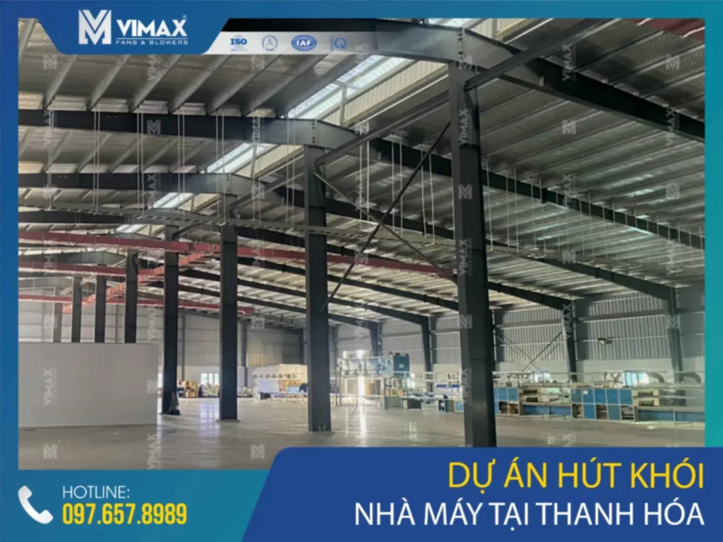 Kalebo Shoe Factory Smoke Exhaust Project - Hau Loc - Thanh Hoa - Vimax - 1