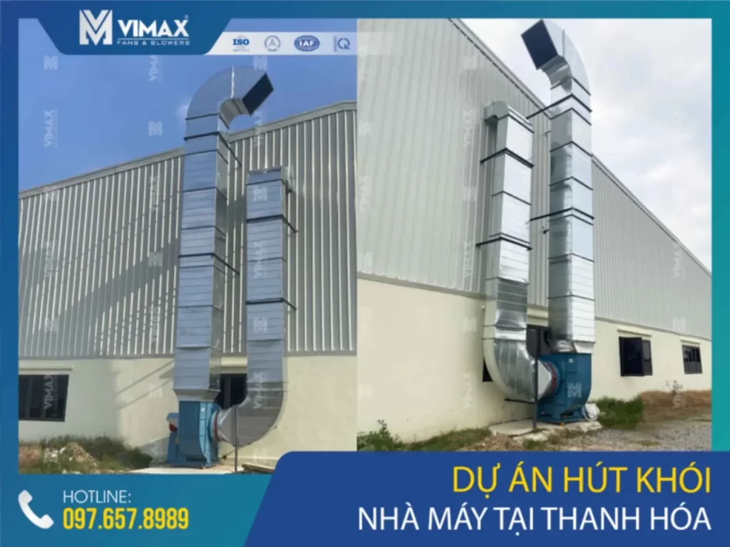 Kalebo Shoe Factory Smoke Exhaust Project - Hau Loc - Thanh Hoa - Vimax - 2