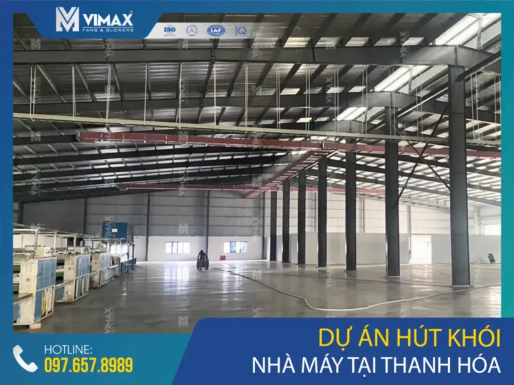 Kalebo Shoe Factory Smoke Exhaust Project - Hau Loc - Thanh Hoa - Vimax - 4