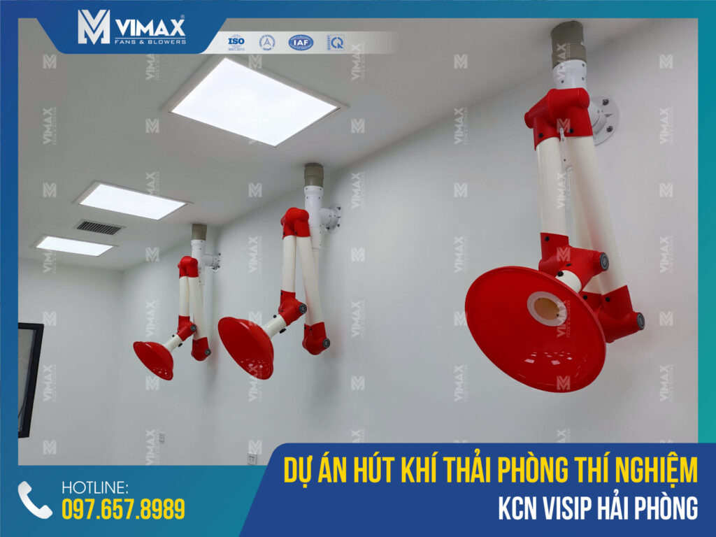 Laboratory Exhaust System - Vsip Hai Phong Industrial Park - Vimax - 2