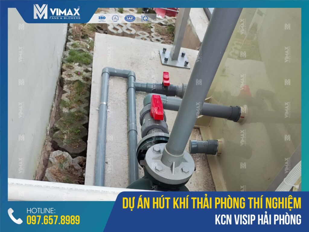 Laboratory Exhaust System - Vsip Hai Phong Industrial Park - Vimax - 5