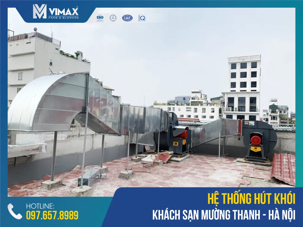 Muong Thanh Hotel Smoke Exhaust System - Vimax - 2