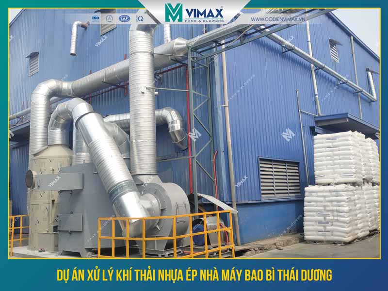 Plastic Exhaust Gas Treatment System Of Thai Duong Packaging Factory - Vimax - 3