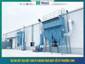 Plywood Powder Dust Extraction System Phuong Linh Plyood Factory - Vimax - 1