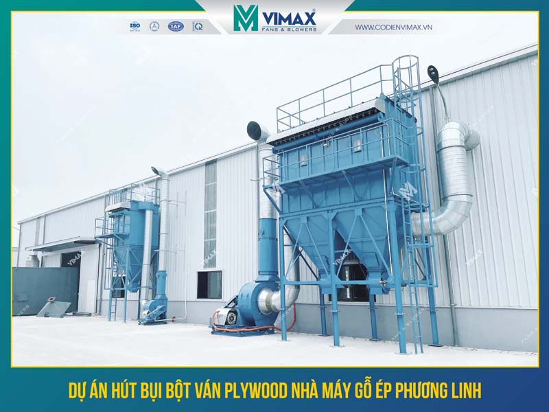 Plywood Powder Dust Extraction System Phuong Linh Plyood Factory - Vimax - 1