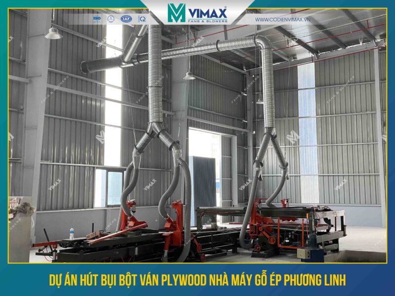 Plywood Powder Dust Extraction System Phuong Linh Plyood Factory - Vimax - 2