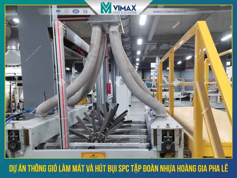 SPC Ventilation Cooling Dust Extraction System Royal Crystal Plastic Group - Vimax - 1