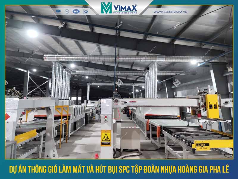 SPC Ventilation Cooling Dust Extraction System Royal Crystal Plastic Group - Vimax - 2