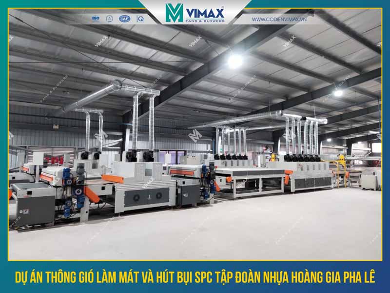 SPC Ventilation Cooling Dust Extraction System Royal Crystal Plastic Group - Vimax - 3