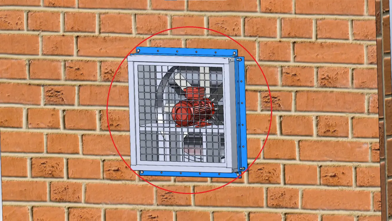 Smoke Exhaust Fans Installation - Vimax Step 3