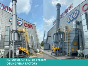 Actower Air Filter System Osung Vina Factory