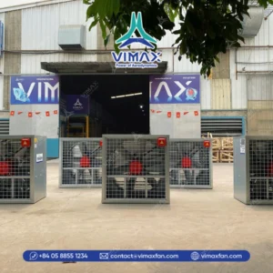 Square Wall Fan With Heat Resistant Motor