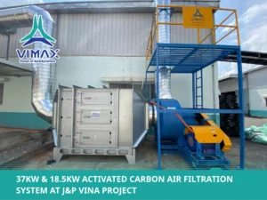 37kW & 18.5kW Activated Carbon Air Filtration System at J&P Vina Project