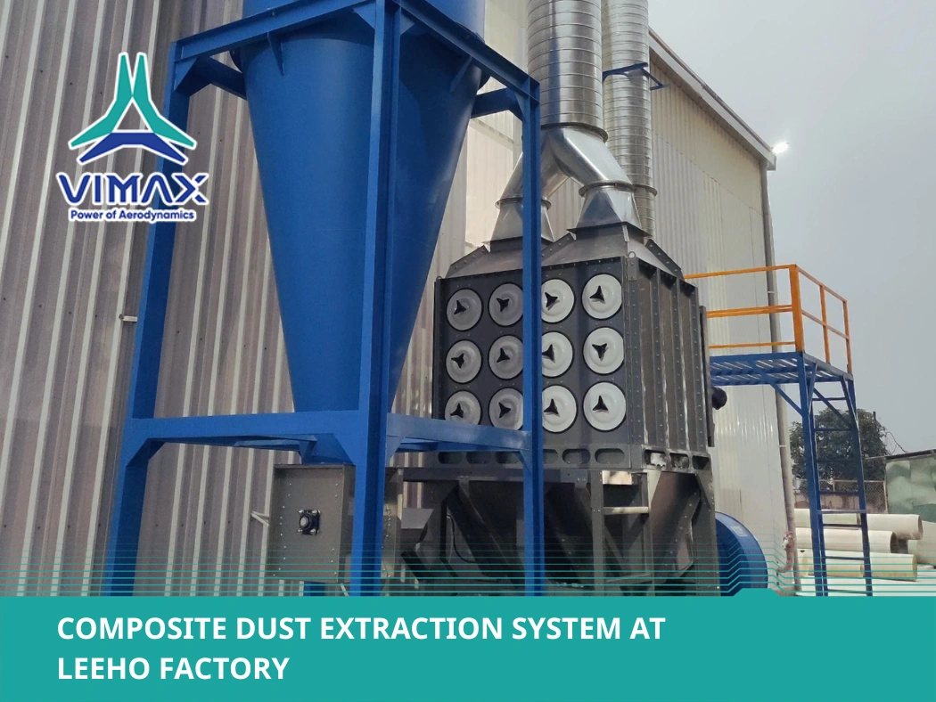 Composite Dust Extraction System at Leeho Factory